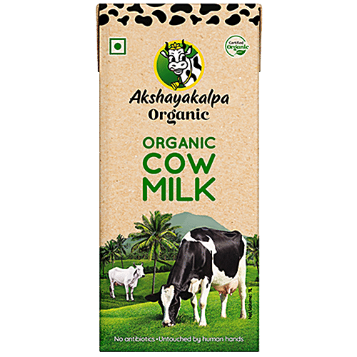 Buy AKSHAYAKALPA Organic Cow Milk Online at Best Price of Rs 125 bigbasket