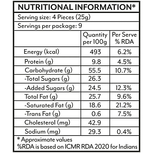 Anand Sweets Badamika - Indian Almond Biscotti, 225 g