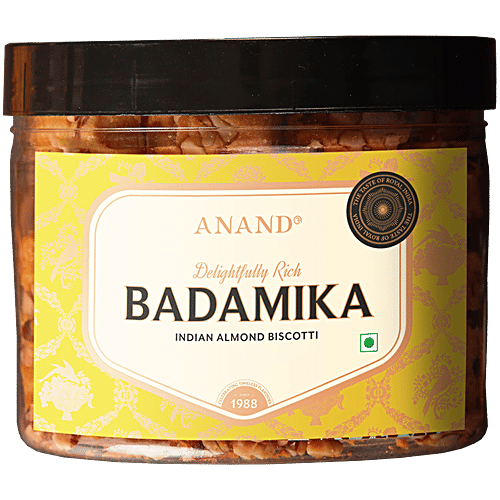 Anand Sweets Badamika - Indian Almond Biscotti, 225 g