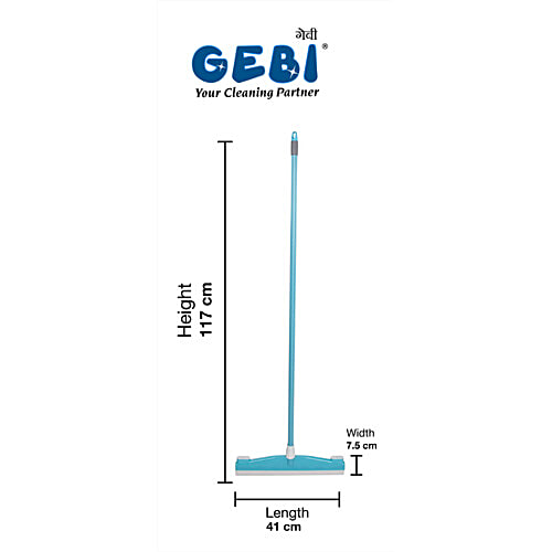 Gebi  Floor Wiper With Double Blade - 120 cm, 1 pc  