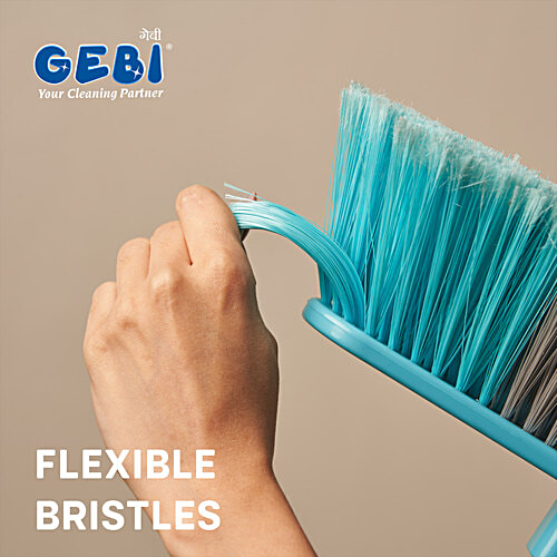 Gebi  Plastic Floor Push Broom - 120 cm, 1 pc  