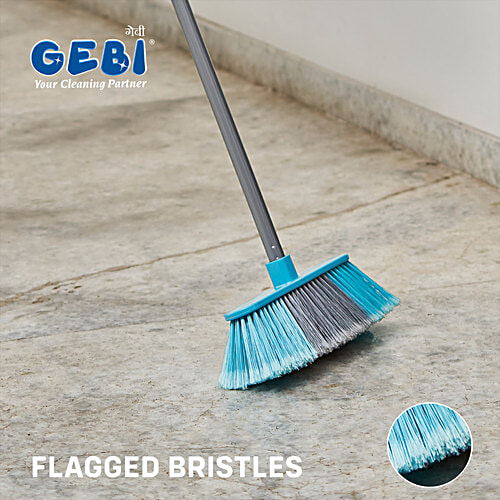 Gebi  Plastic Floor Push Broom - 120 cm, 1 pc  