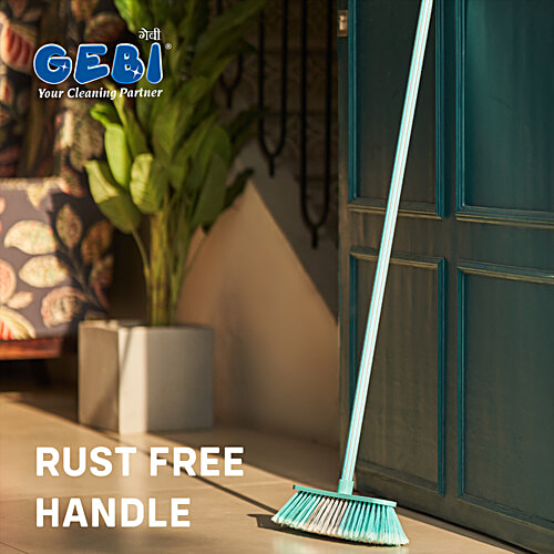 Gebi  Plastic Floor Push Broom - 120 cm, 1 pc  