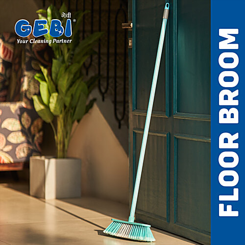 Gebi  Plastic Floor Push Broom - 120 cm, 1 pc  