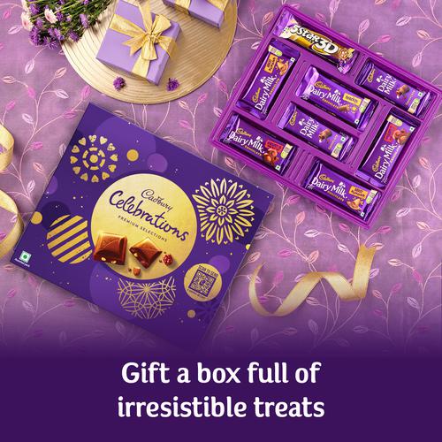 Cadbury Celebrations Premium Selections Chocolates Gift Pack, 401 g  