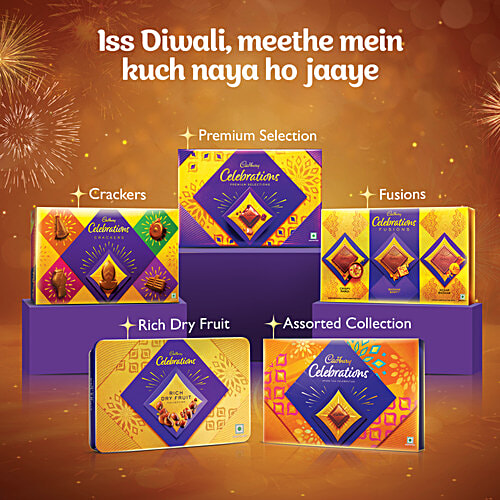 Cadbury Celebrations Premium Selections Assorted Chocolate Gift Pack, 296 g  Perfect for Gifting on Every Occasion, Premium Collection of Cadbury Chocolate