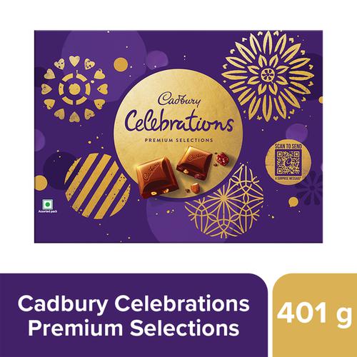 Cadbury Celebrations Premium Selections Chocolates Gift Pack, 401 g  