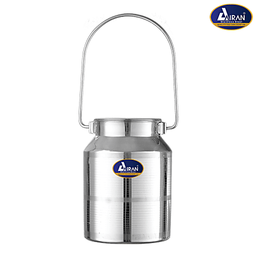 Airan Stainless Steel Plus Akhand Barni, 2 L  