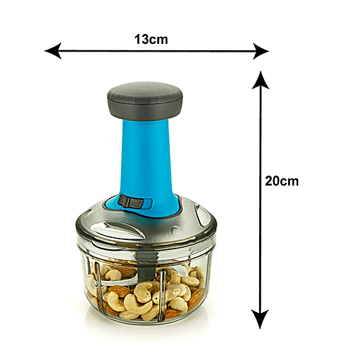 Petals Easy Push Vegetable Chopper/Cutter, 1 pc