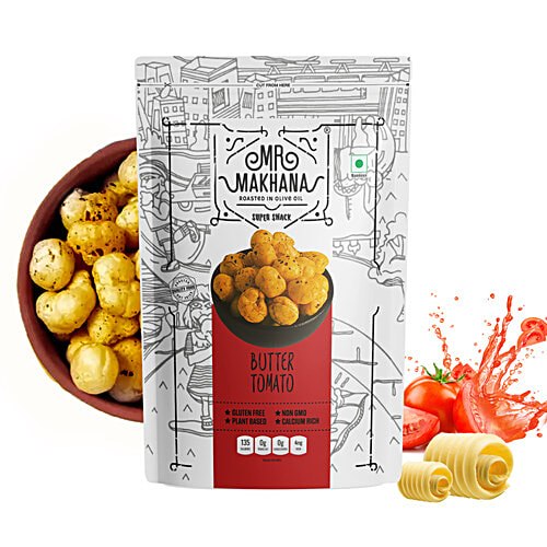 MR. MAKHANA Makhana - Butter Tomato, 55 g  