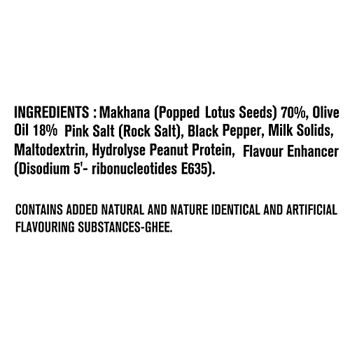 MR. MAKHANA Makhana - Himalayan Salt & Pepper, 55 g  