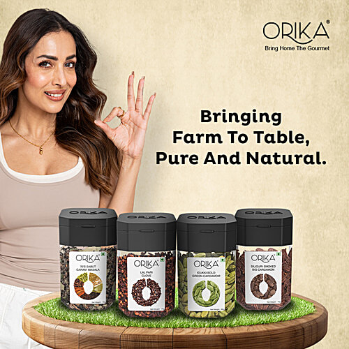 Orika Garam Masala - Whole, 70 g Glass Bottle 70s Sabut Garam Masala Whole