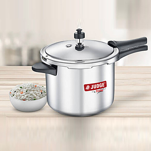Judge by Prestige Classic Stainless Steel Pressure Cooker - Induction Base, Silver, 3 L 5 Years Warranty