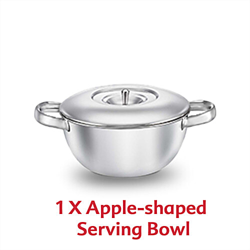 Judge by Prestige Classic Stainless Steel Dinner Set, 51 pcs  