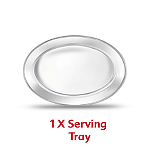 Judge by Prestige Classic Stainless Steel Dinner Set, 51 pcs  