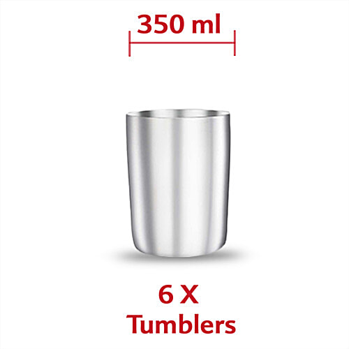 Judge by Prestige Classic Stainless Steel Dinner Set, 51 pcs  