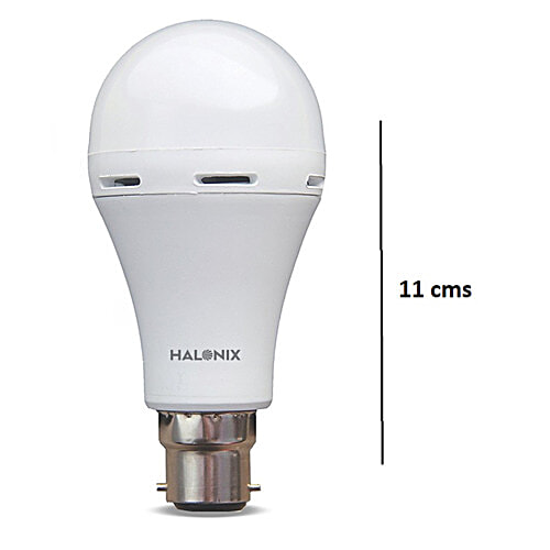 Halonix Prime 8.5 W Inverter LED Bulb - Cool Daylight, 1 pc B22 With Up To 4 Hours Backup
