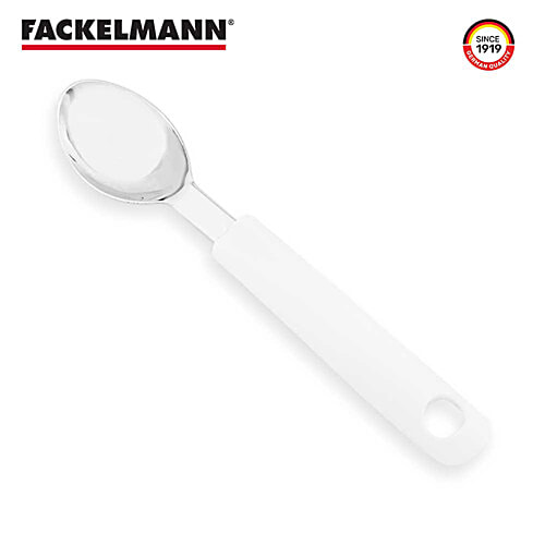 Fackelmann Ice Cream Scoop With Stylish Arcadalina Plastic Handle - Premium Durable Stainless Steel, 1 pc  Ergonomic Comfort Grip & Hanging Loop