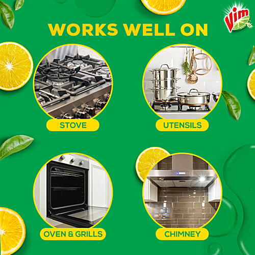 Vim Burnt Stain Remover Spray, 450 ml  