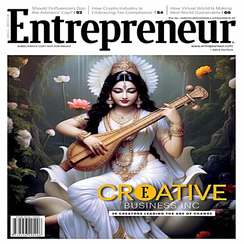 Entrepreneur Magazine August 2023, Creative Business INC, 1 pc  Business Magazine
