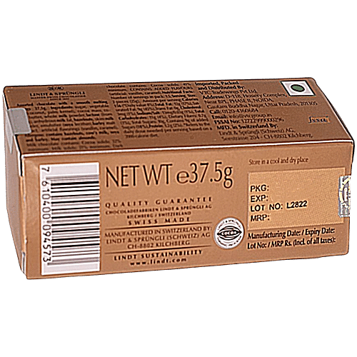 Lindt Lindor Assorted Chocolates, 37.5 g  Milk, Hazelnut & Dark Chocolates