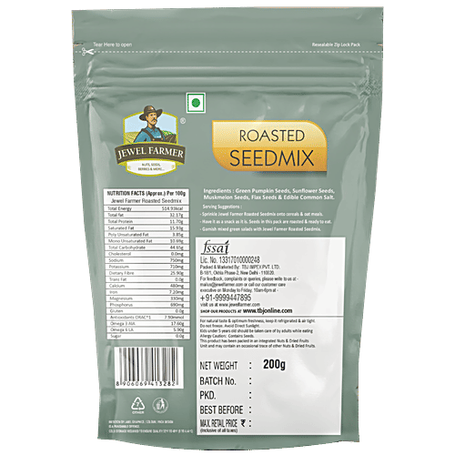 Jewel Farmer Roasted Seed Mix, 200 g  