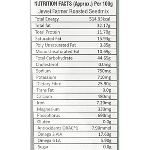 Jewel Farmer Roasted Seed Mix, 200 g  