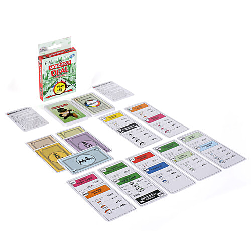 Hasbro Gaming Monopoly Deal Card Game English New, Toys For Families & Kids, Boys & Girls Ages 8 & Up, Fast Gameplay With Cards, Card Games, Games & Puzzles, Games, 1 pc  Toys for Families and Kids,  Fast Gameplay With Cards, Card Games, Games & Puzzles