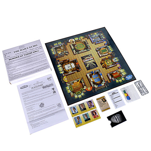Hasbro Gaming Cluedo The Classic Detective Board Game For Ages 7 & Up, 3-6 Players, 1 pc  Classic Detective Game
 Deduction & Observation