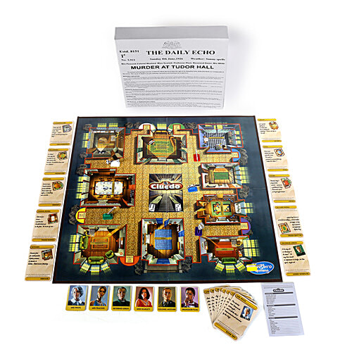 Hasbro Gaming Cluedo The Classic Detective Board Game For Ages 7 & Up, 3-6 Players, 1 pc  Classic Detective Game
 Deduction & Observation
