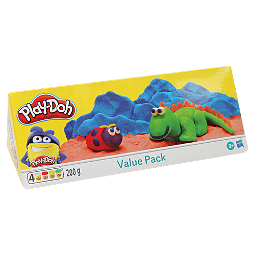 Play-Doh Play-Doh Value Pack 4-Ounce Cans Toy, Art & Craft Toys For Kids Ages 3 Years Old & Up, Toys For Boys, Toys For Girls, 1 pc  Art & Craft