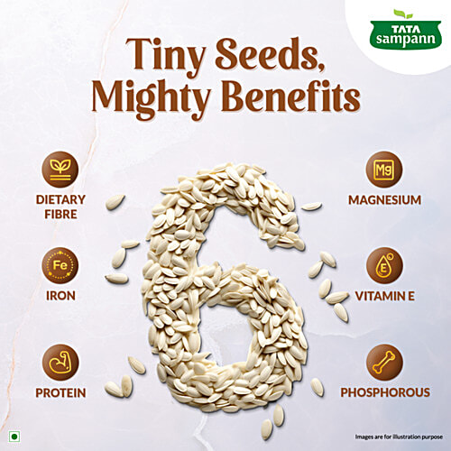 Tata Sampann Premium Sunflower Seeds, 200 g Rich in Dietary Fibre & Protein, Source of Iron, Vitamin E & Magnesium