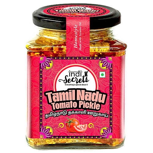 Buy indiSecrets Tamil Nadu Tomato Pickle Online at Best Price of Rs 129