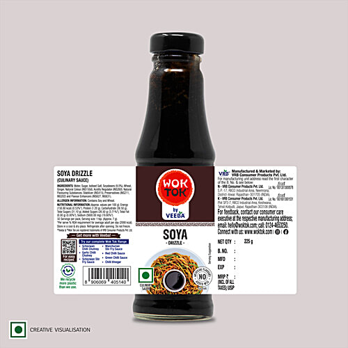 Wok Tok by Veeba Soya Drizzle, 225 g