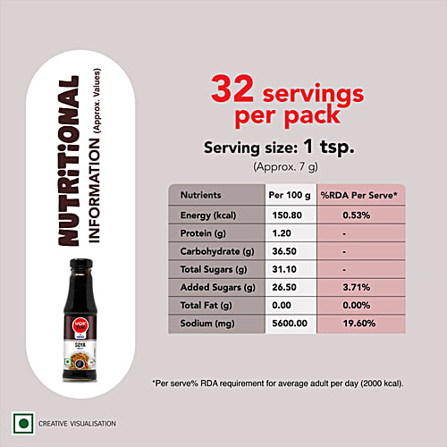 Wok Tok by Veeba Soya Drizzle, 225 g