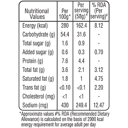 Precia Multigrain Tortilla Wrap - 6 pcs, 348 g