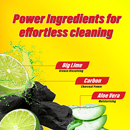 Odopic Dishwash Creme With Power Carbon - 50% Less Scrubbing, Kitchen Utensil Cleaner, 500 ml  
