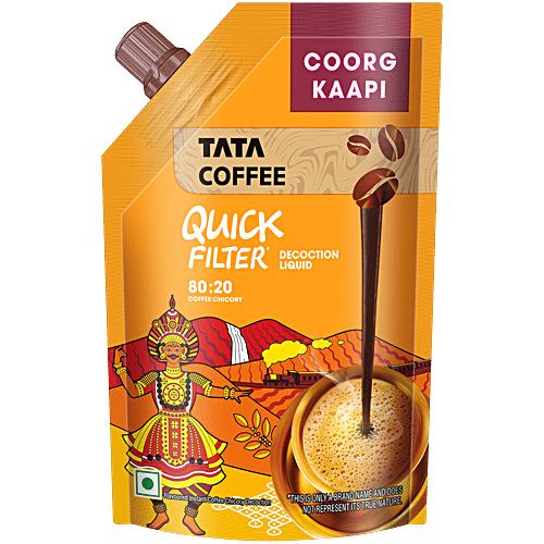 Buy Tata Coffee Quick Filter Decoction Liquid, Kaapi, Decoction