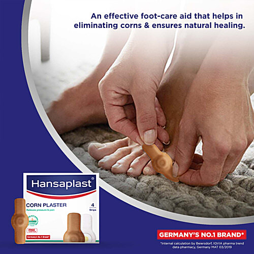 Hansaplast Corn Plaster Bandage, 4 pcs  