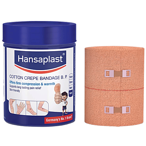 Buy Hansaplast Cotton Crepe Bandage 6 Cm X 4 M Online at Best Price of Rs 242 bigbasket
