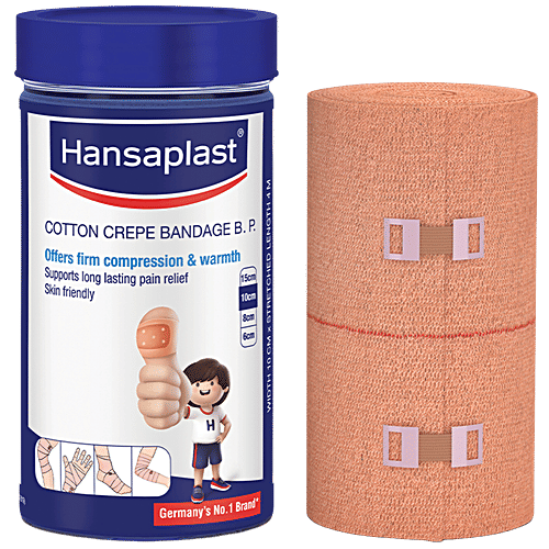 Buy Hansaplast Cotton Crepe Bandage 10 Cm X 4 M Online at Best Price of Rs 209 bigbasket