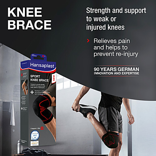 Hansaplast Sports Knee Brace - M, 1 pc  