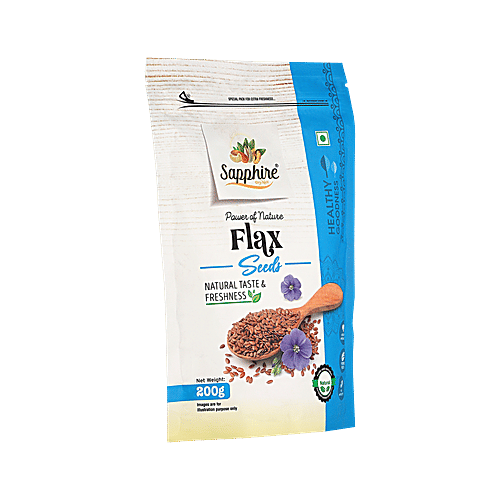 Sapphire Dry Nuts Flax Seeds, 200 g  