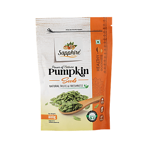 Sapphire Dry Nuts Pumpkin Seeds, 200 g