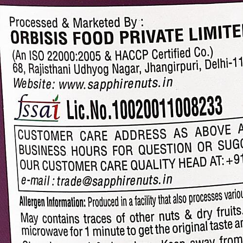 Sapphire Dry Nuts Punjabi Tadka Roasted Makhana, 80 g  