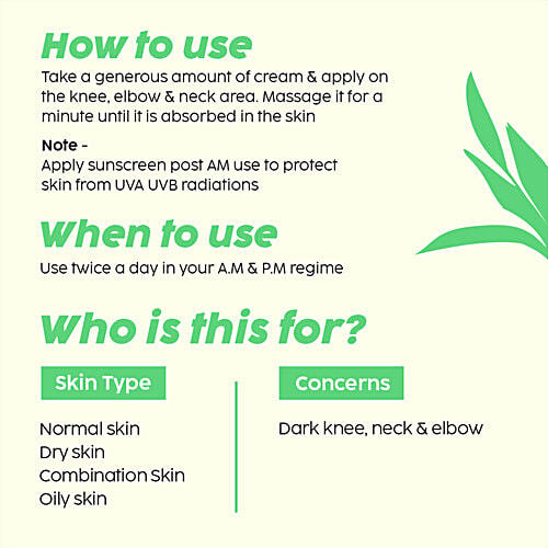 Plix The Plant Fix Pineapple Bright Polishing Cream - 5% Niacinamide, Squalane, 50 g  Hyperpigmentation, Exfoliates & Hydrates Skin,For Neck, Knees & Elbows