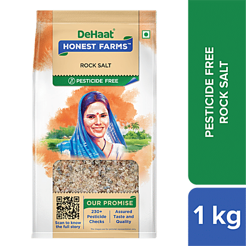 Dehaat Honest Farms Himalayan Pink Salt - Pesticide Free, 1 kg