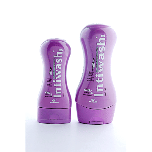 Mankind Intiwash New Feminine Hygiene Wash, 100 ml  Retains PH Balance, SLS & Paraben Free