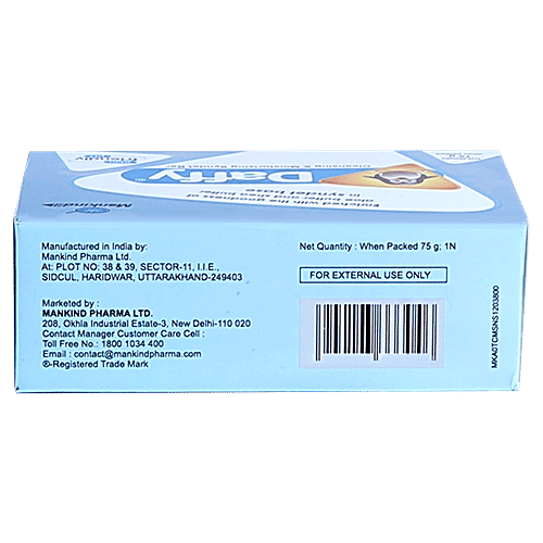 Mankind Daffy Cleansing & Moisturizing Syndet Bathing Bar, 75 g Skin Friendly PH, With Aloe & Shea Butter