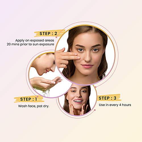 R&G SunSafe Cream - SPF 50 PA +++, 98% UVA-UVB Protection, 50 ml  Water Resistant, Non-sticky, Non-patchy